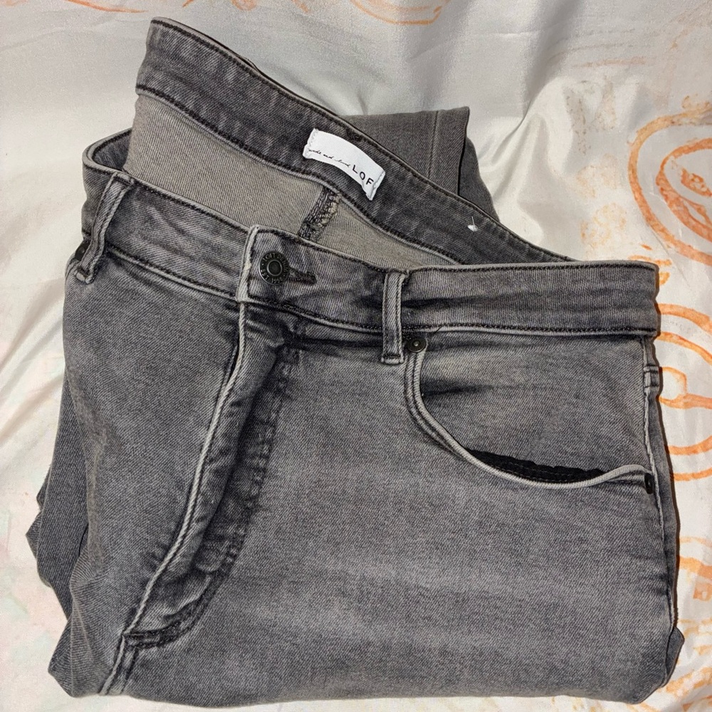 LOF Charcoal Denim Pants